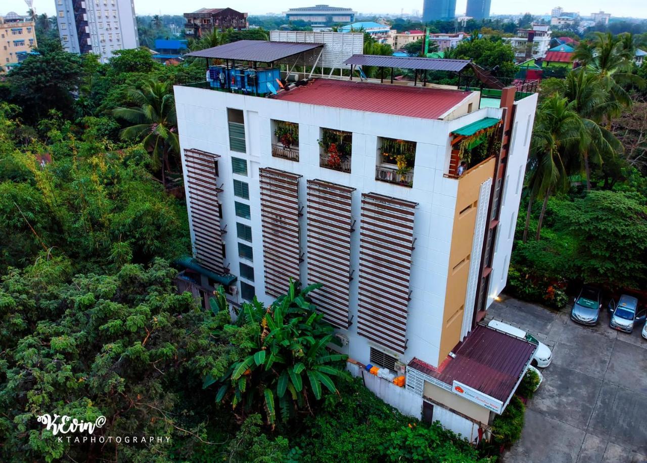 Green Paradise Hotel يانغون المظهر الخارجي الصورة